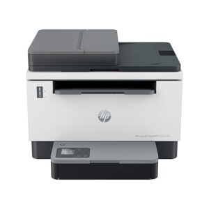 HP LaserJet Tank MFP 2606sdw, Wireless, Print, Copy, Scan, 40-Sheet ADF, Hi-Speed USB 2.0, Ethernet, Bluetooth LE, Up to 22 ppm, 250-sheet Input Tray, 1-Year Warranty, Black and White, 381U2A