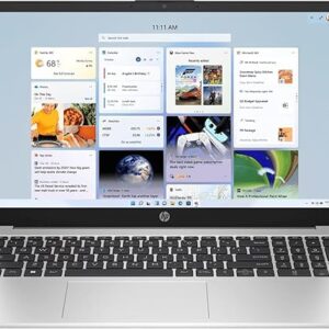 HP 15 255R G10, AMD Ryzen 5 7535U Hexa Core (6 Core, 12 Threads, 2.9 to Max 4.3 Ghz) (8 GB/512 GB SSD/AMD Radeon Graphics/Windows 11) Thin and Light Laptop(15.6 inch HD Display, Matt Silver, 1.45 kg