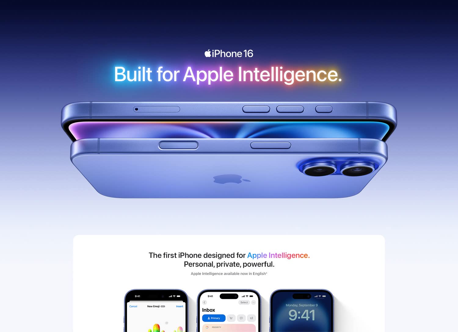 iPhone 16 Plus 256 GB: 5G Mobile Phone with Camera Control, A18 Chip and a Big Boost in Battery Life. Works with AirPods; Black - Image 16