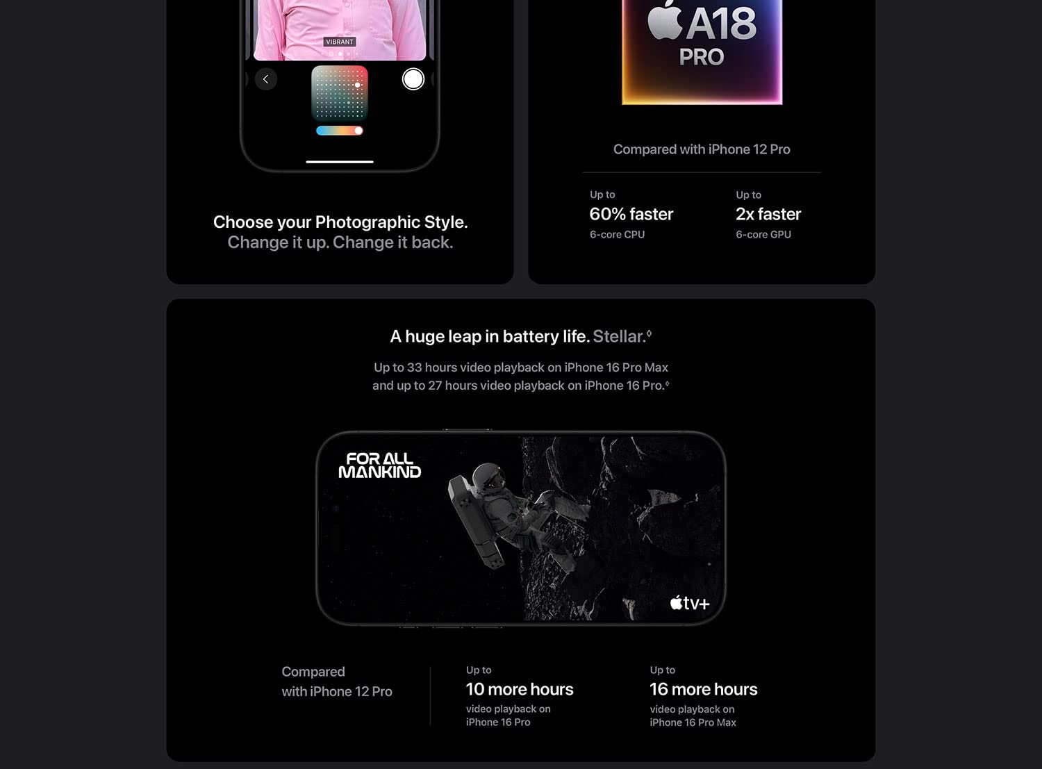 iPhone 16 Pro Max 512 GB: 5G Mobile Phone with Camera Control, 4K 120 fps Dolby Vision and a Huge Leap in Battery Life. Works with AirPods; Natural Titanium - Image 10